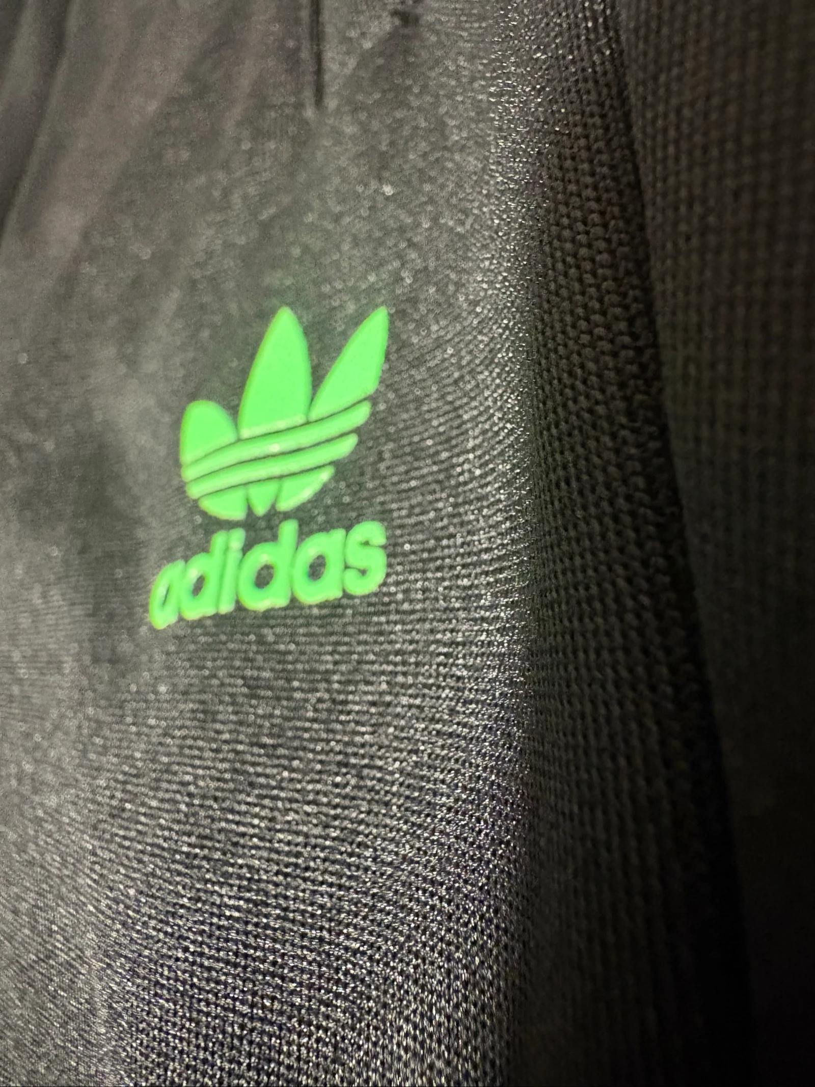 adidas originals x swarovski track pant 2xl black green crystal rhinestone joggers – photo 8